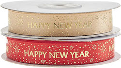 Bandă New Year 15mmx20m 40813-85 Bej