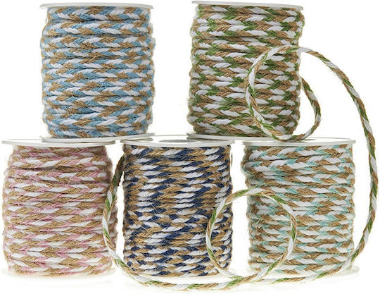 Șireturi Tricolore Din Bumbac 40813-94 Roz