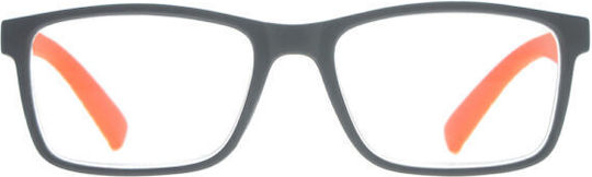 Frog Optical Reading Glasses +2.00 in Gray color