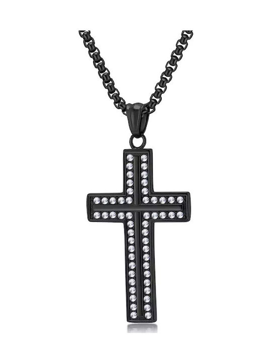 Legend Accessories Cross from Steel with Chain