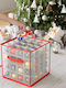 Bakaji Bakaji Christmas Decorations Box Ornament Organizer Capacity 64 Balls
