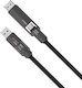 4Smarts HDMI 2.1 Ultra High Speed 48Gbps 4K 120Hz HDR VRR Cable HDMI male - HDMI male 1.5m Μαύρο