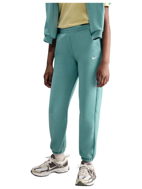 Nike Детски Долнище на Анцуг Тюркоазен Sportswear