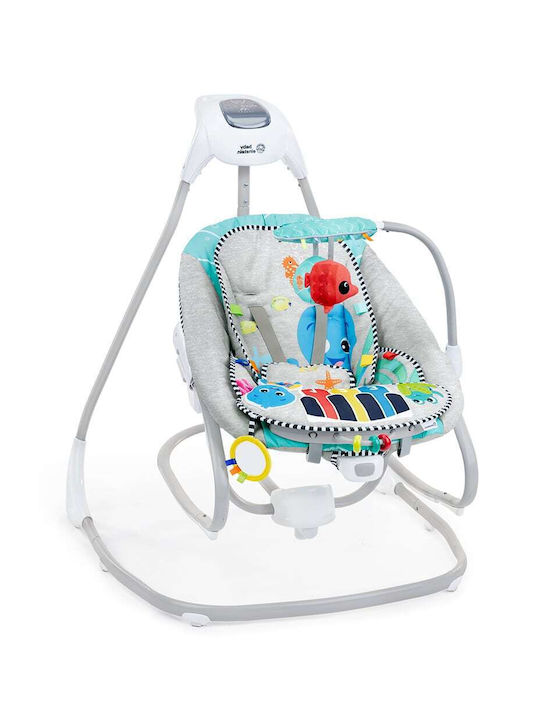 Baby Einstein Elektrisch Baby Relax Schaukel Kick to It 4-in-1 mit Musik  und Vibration Gray fr Kind bis 9kg 17405 | Skroutz Germany