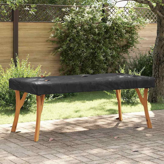 vidaXL Waterproof Sofa Cover Black 182x82x15cm