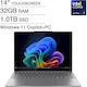 Lenovo Slim 7 14ILL10 14" OLED FHD+ (Ultra 7-258V/32GB/1TB SSD/W11 Home) Luna Grey (US Клавиатура)