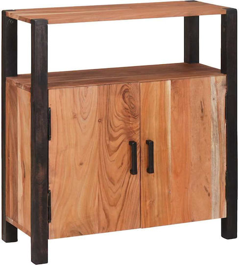 Μπουφές από Μασίφ Ξύλο Καφέ 70x30x75cm