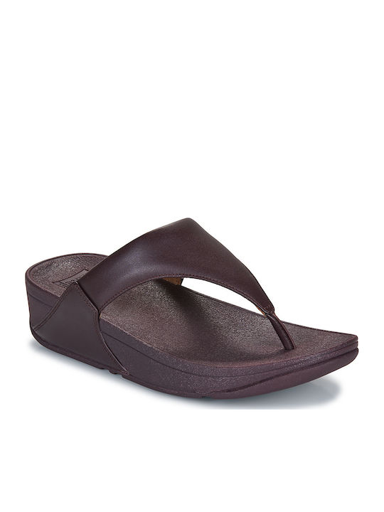 Fitflop Lulu Σαγιονάρες με Πλατφόρμα σε Μωβ Χρώμα