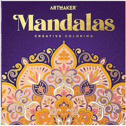 Art Maker Square Colouring Books Mandalas