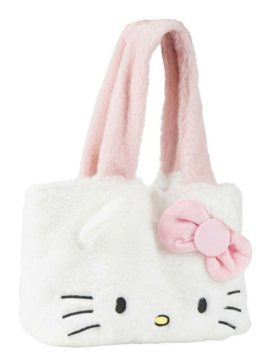 Hello Kitty Παιδική Τσάντα Ώμου Λευκή 30x22.5x8εκ.