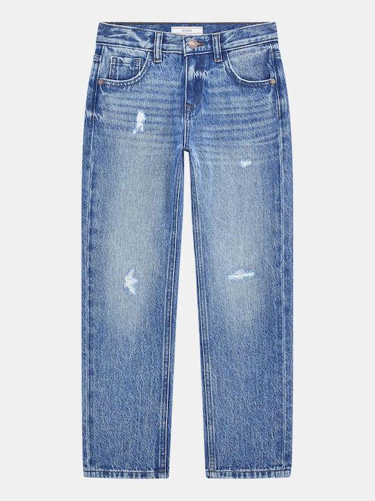 Guess Kids' Jeans Trousers Blue L5YA02D5D70 Ewór