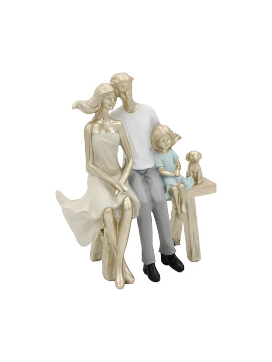 Decorative Polyresin 17x8.5x20 cm Family Keskor 67298