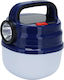 Redcliffs Solar Camping Laterne mit Taschenlampe Blau