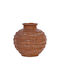 Fylliana Decorative Vase Fl3001 Brown 20x21x21cm