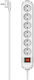 HAMA Power Strip 6 Positions with Switch and Cable 2m