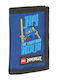 LEGO Ninjago Kids Wallet with Coins with Zipper Blue