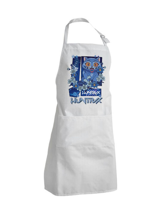 Koupakoupa Huntrix Derpy The Blue Tiger Ποδιά Κουζίνας Λευκή 22x40cm KP_31152_apron-bbq-adult