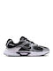 V5 Rnr Kids Sports Shoes Running with Laces Black