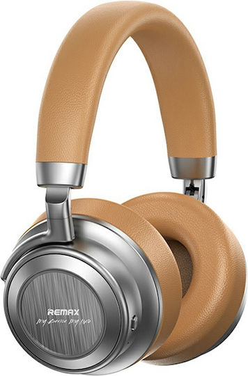 Remax RB-980HB Wireless / Wired Over Ear Headphones with 70 hours of Operation Brown