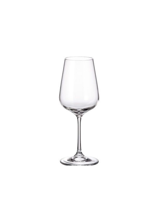 Glas für Weißwein aus Glas Kelch