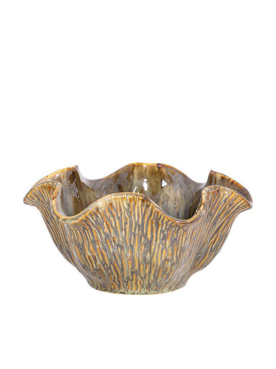 Fylliana Fl30010 Dekorative Schüssel Keramik Beige 24x12cm 1Stück