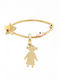 Ios Child Safety Pin made of Gold 9K for Girl
