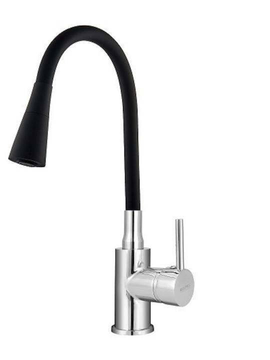 Viospiral Kitchen Faucet Counter Black