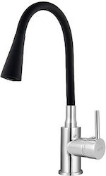 Viospiral Kitchen Faucet Flexible Black 38-01701