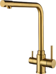 QWaterFilters Qf822 Πάγκου Χρυσή