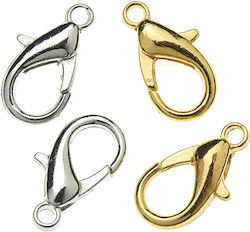 Metal Crab Clasp Nu2204 Silver