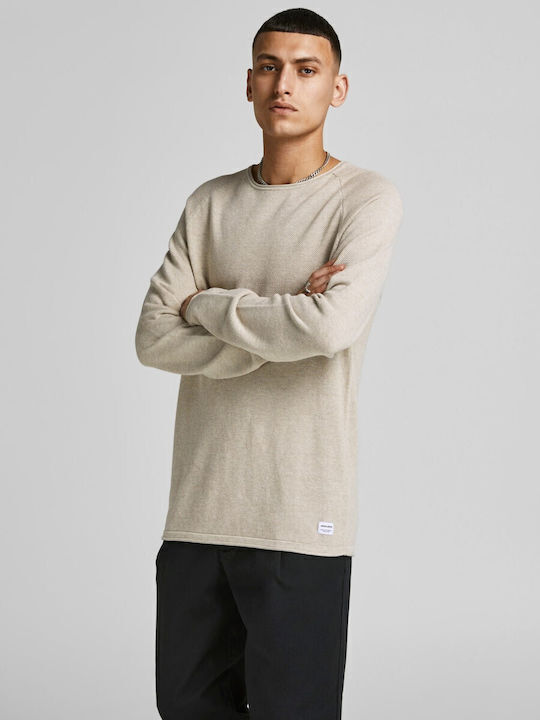 Jack & Jones Long Sleeve Sweater Oatmeal