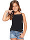 Jadea Kinder-Unterhemd Black