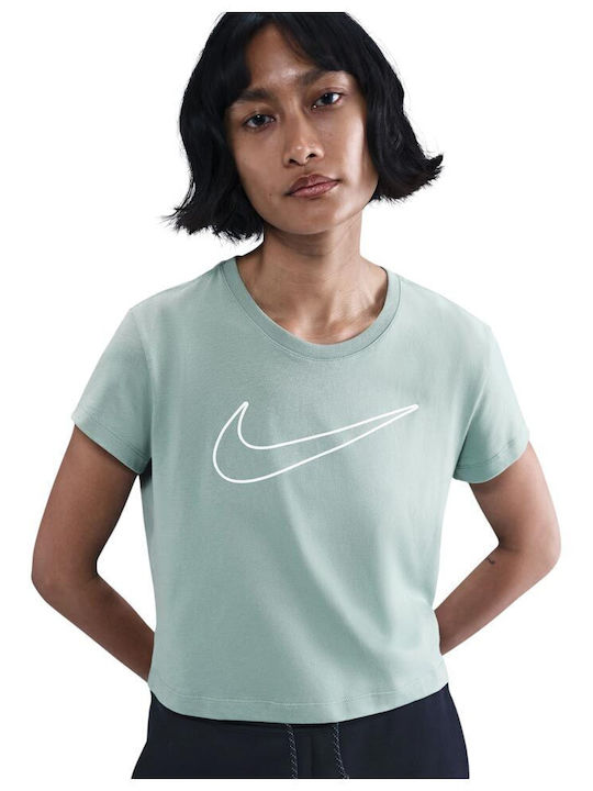 teal nike shirt women's