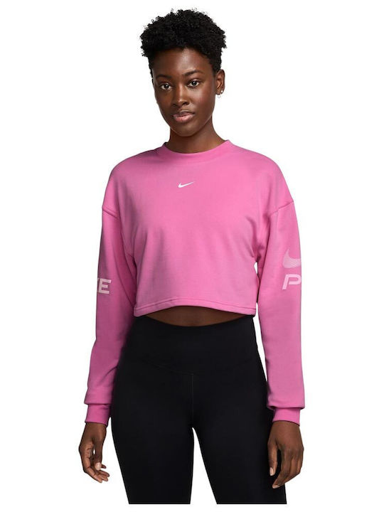 Graphic Damen Bluse Rosa