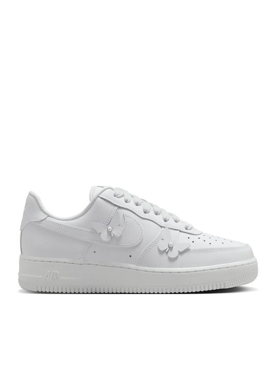 Air Force 1 Adidași Pentru Femei Albi