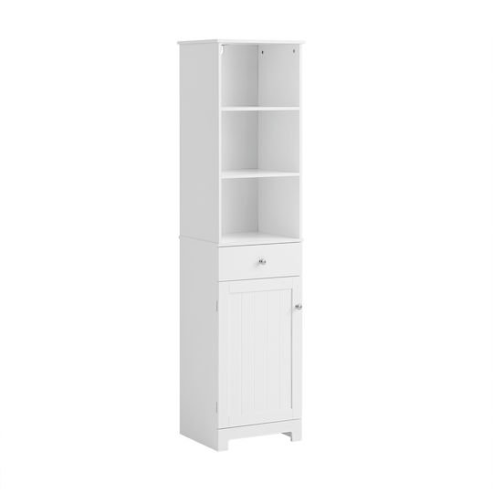 SoBuy Ντουλάπι Μπάνιου 38x34x34cm Λευκό