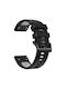 Armband Rostfreier Stahl Schwarz (Garmin Fenix 7 Sapphire Solar 22mm)