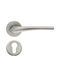 Ilavio Lever Middle Door with Rosette 2391 Pair Silver