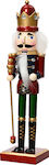 Kaemingk Wooden Christmas Nutcracker 25cm Multi...