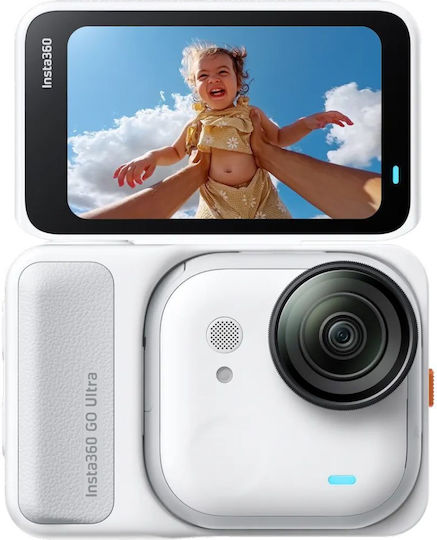 Insta360 GO Ultra Action Camera 4K Ultra HD Underwater Creator Bundle with 2.5" Touch Screen and Wi-Fi Arctic White