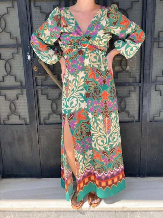 Mikael Dress Evening Green