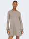 Life Mini Kleid Beige