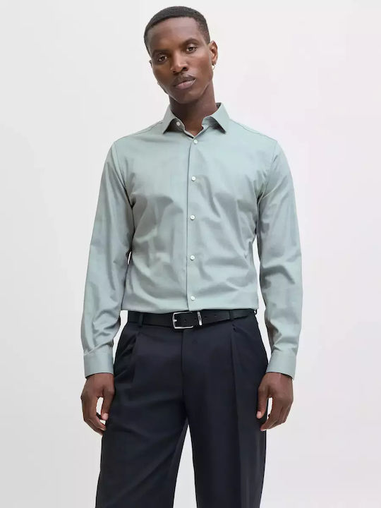 Long-sleeved Cotton Shirt Gobin Blue