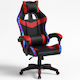 Shally Dogan Καρέκλα Gaming Δερματίνης με RGB Φωτισμό Κόκκινη