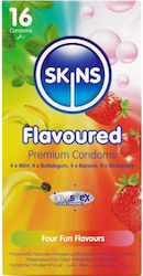 Skins Προφυλακτικά Premium 16τμχ Strawberry Skins Προφυλακτικά Premium 16τμχ Strawberry