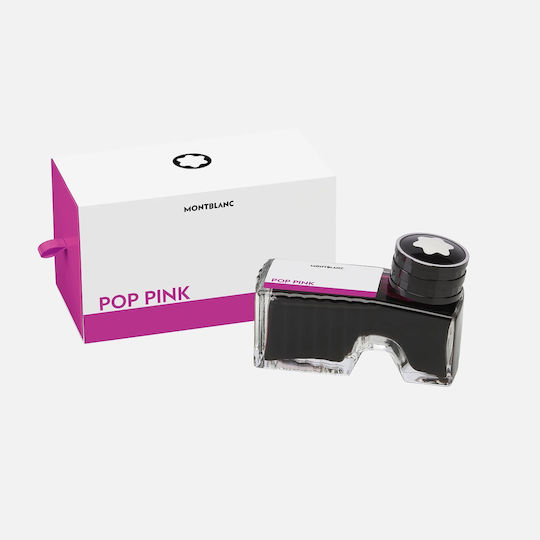 MontBlanc Replacement Ink for Pen with a container that has two compartments to facilitate pumping even the last drop 60ml