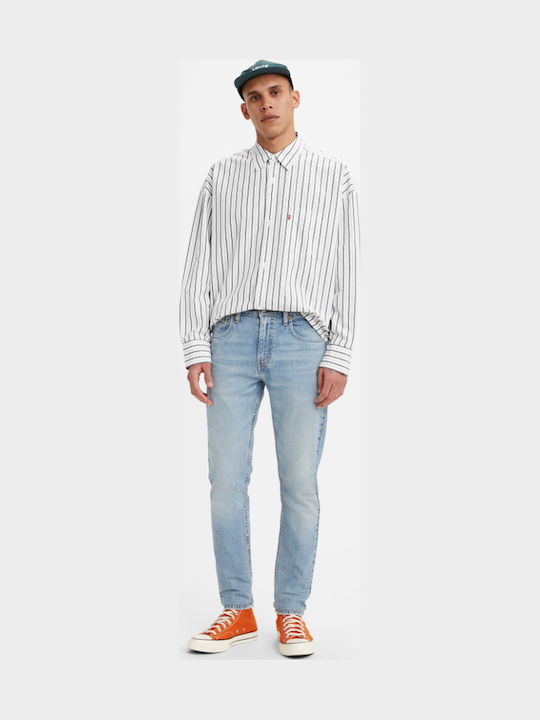512 Ανδρικό Παντελόνι Τζιν με Slim Tapered Εφαρμογή Μπλε