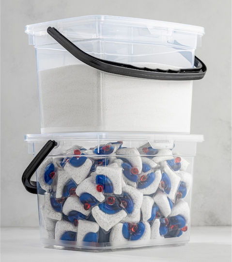 UnicUtil Cutie De Depozitare Din Plastic Cu Capac 2 Bucăți