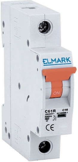 Miniature Circuit Breaker C61r 4A 1P 6KA Curve C