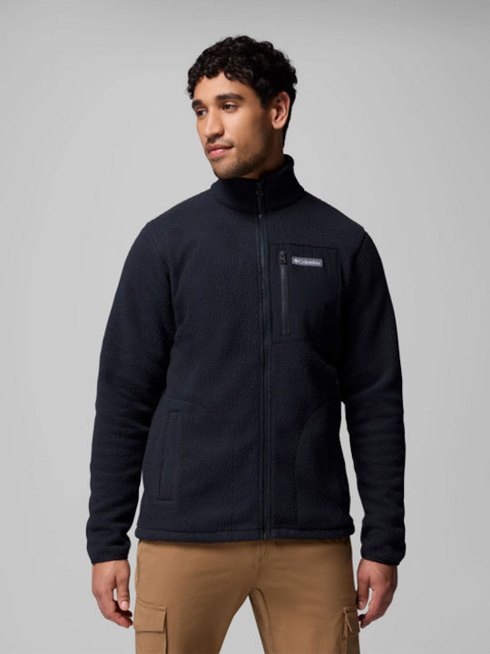 Ridge Ανδρική Ζακέτα Fleece Μαύρη